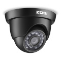 ZOSI 4 Pack HD-TVI 720P/1080P 24PCS IR Leds Security Surveillance CCTV Camera IR Cut High Resolution Outdoor Weatherproof Camera