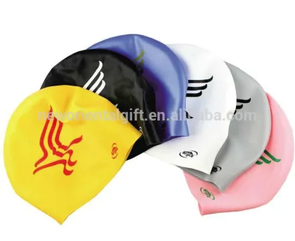 Seamless Round Silicone Swimming Cap/Printing Swimming Cap