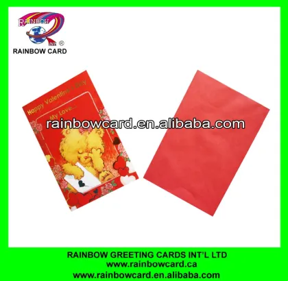 give you my love at the valentine's card