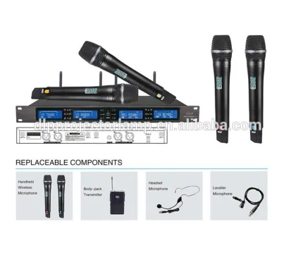 Wireless Microphone UHF meeting microphone Show KTV Handheld Microphone