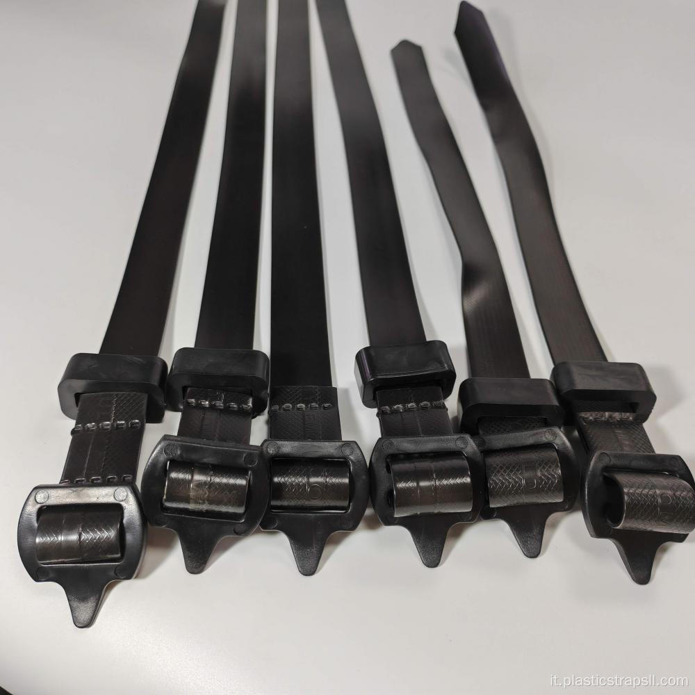 Estrusione personalizzata assemblata cingoli in PVC nero