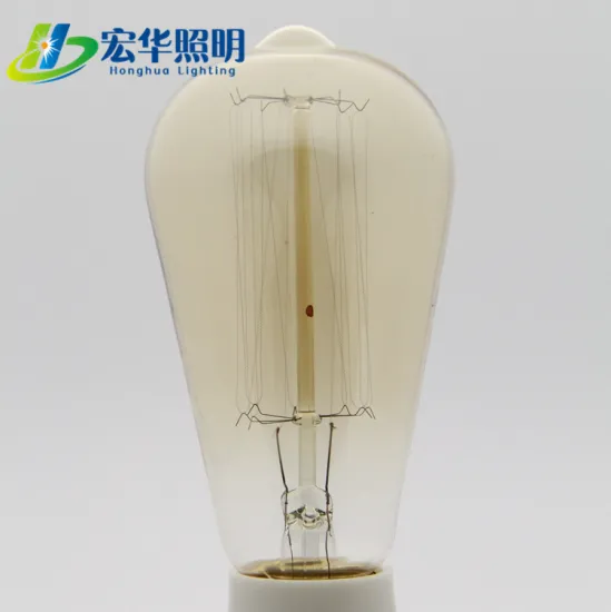 Edison Style 360 Degree Vintage Light Bulbs ST64 E26 E27 for Decorative Lighting