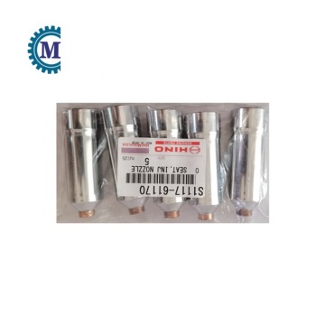 Injector Sleeve Nozzle Holder S1117-61170 for P11C SK460-8 SK480-8 Kobelco Excavator Parts