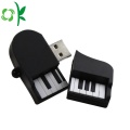 Piano Comel Bentuk Kes silikon USB Kes Cover