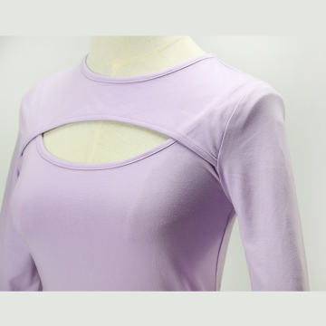 Women's popular hollow long sleeves
