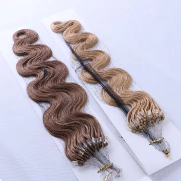 100% full cuticle remy human pre bonding micro tip hair extensions
