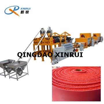 PVC Coil Slipper and Loop Flip Flops Extrusion Making Machine for Brazil Market