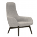 Sillón de lujo moderno para sala de estar