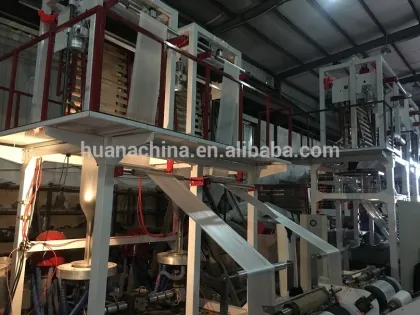 Double Head Film Blowing Machine - PE Plastic Film Blowing Machine