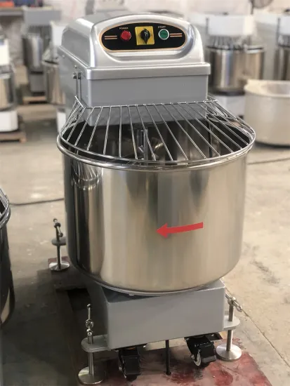 Buy 20L 30L 40L 50L 60L Baking Commercial Flour Spiral Bread Dough Mixer Stirrer Machines Prices Big for Bakery Food Pizza Sale