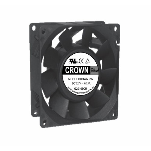 CROWN 12 V 8038 Axial Fan For Machinery