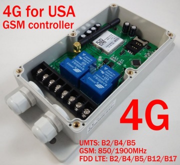 4G/3G/GSM US version GSM-CTL-4G GSM Remote Control System (SMS Relay Control box)