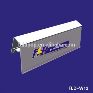 High quality flexible supermarket store shelf talker
