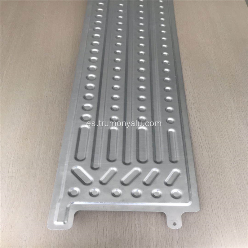 Placa de soldadura fuerte de aluminio 3003 para refrigeración por agua