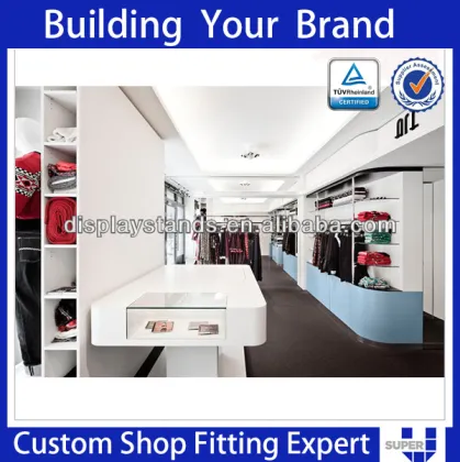 Newest fashion design high end china shop clothes for women