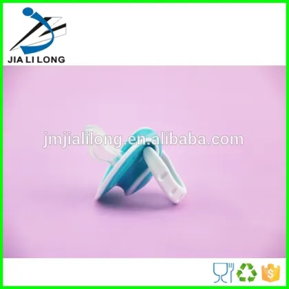 Durable safe food grade silicone soft clips pacifier