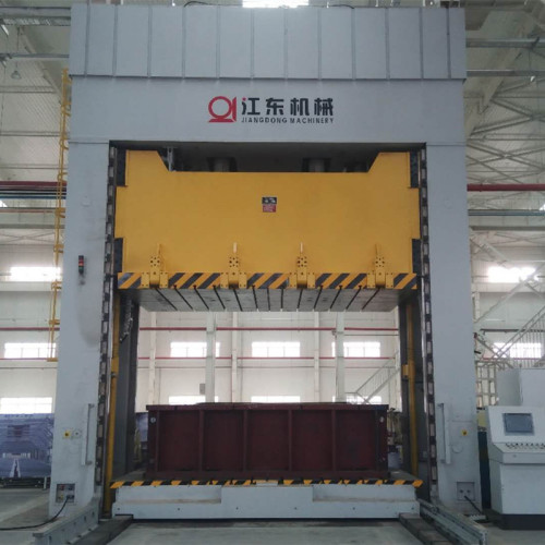 Metal extrusion forging Die spotting hydraulic press