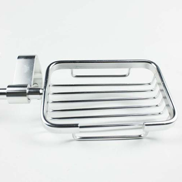 Square Aluminiumlegierung Drahtseife mit Haken - stilvolles und funktionales Badezimmerzubehör
