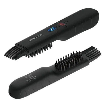 Portable Electric Beard Straightener Brush - OEM/ODM High Quality Wireless Hair Comb for Travel