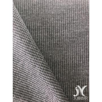 Maglia jacquard pied de poule grigio nero