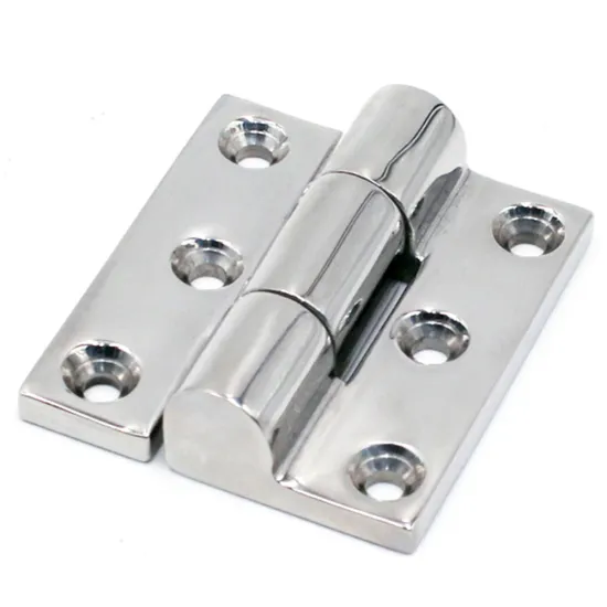 Marine Deck Hinge T316 Stainless Steel Square Six Holes Boat Hinges 60x60mm 75x75mm