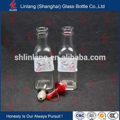blue amber green clear camellia oil bottle