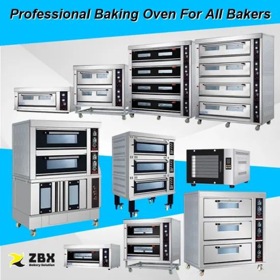 Commercial Baking Equipment Other Snack Machine Cake Bread 2 Deck 4 Tray Pizza Bakery Oven Price for Sale