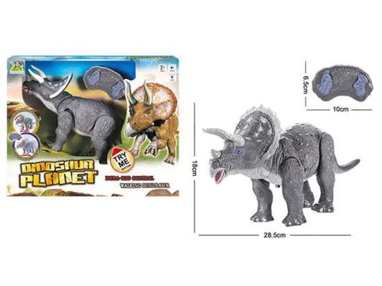 DINOSAUR ISLAND TOYS INFRARED R/C DINOSAUR , WITH SOUND AND LIGHT