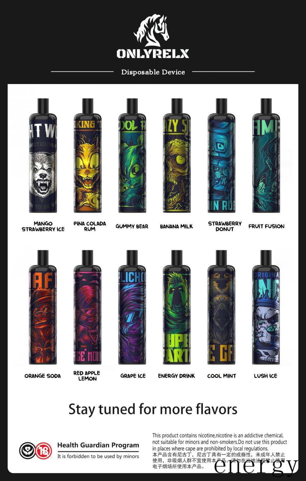 Shenzhen original brand 5000puffs vape