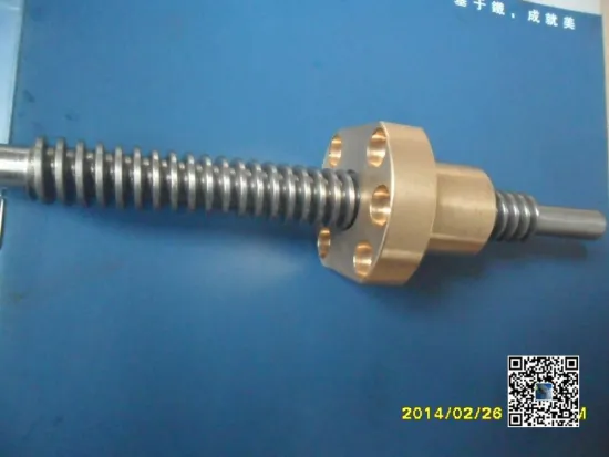 custom made brass/stainless steel stepper motor lead screw with cheap price