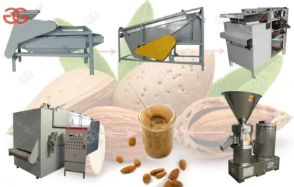 Almond Butter Grinding Processing Line