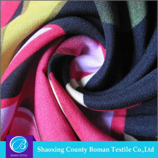 Fashion fabric supplier Design Woven 3d printing on fabric