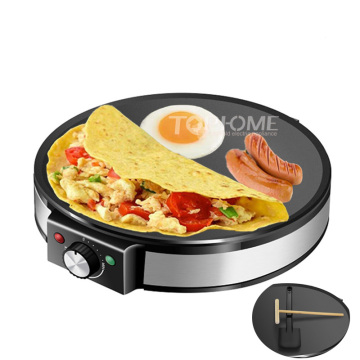 Professional ETL Certified 12 Inch Nonstick Crepe Maker, Pancake Pan, Griddle with Spatula and Batter Spreader