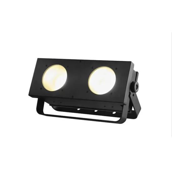Professional DJ Lighting: 3200K & 5600K COB LED Blinder Lights (2pcs, 100W) for Wedding and Audience Illumination