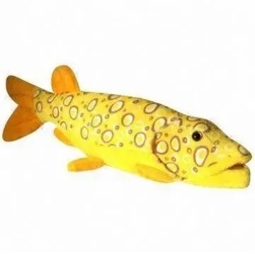 Plush Fish Toy Plush Toy Plush Baby Toy Yellow Color