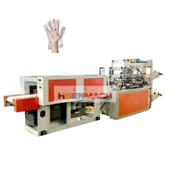 Fully Automatic CPE LDPE PE Nylon Glove Making Machine