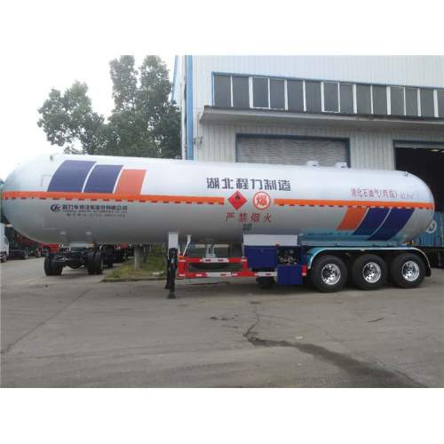 61.9 cubic propane gas transport semi-trailer