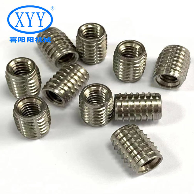Stainless Steel M2 Self-Tapping Slotted  Screw Zinc Material Threaded Insert