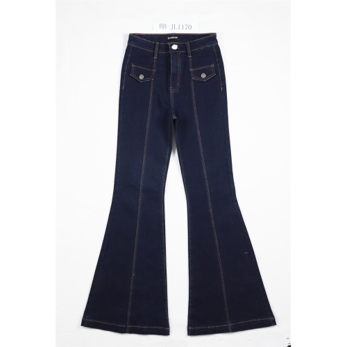 Großhandel Damen Flare Jeans Mode lässig lässig