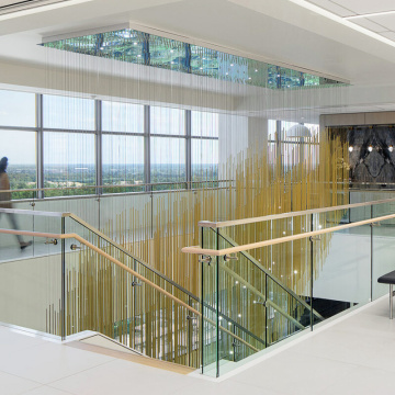 Customized Contemporary LED Linear Pendant Light Chandelier