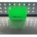 Feuille de plexiglas acrylique vert signalisation 3 mm d&#39;épaisseur 1220 * 2440 mm