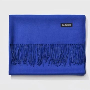 Plain Cashmere Scarves with Tassel Winter Warm shawl Hot Sale Long colored Scarf