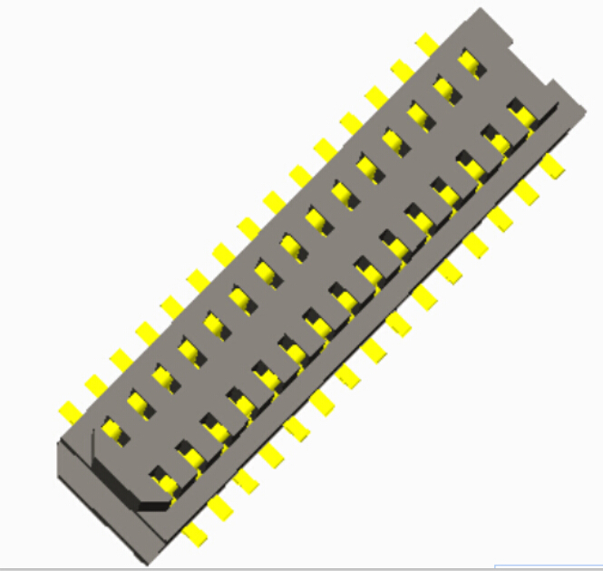 0,8 mm Leiterplattensteckverbinder Steckhöhe = 4,5 ~ 5,2 mm