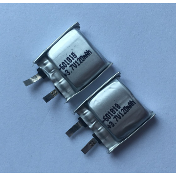 3.7 v 120mAh lipo bateria para fones de ouvido bluetooth (lp1x1t6)