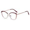 Womens Non Prescription Blue Light Cat Eye Glasses