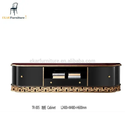 Empire Style Royal Wooden TV Rack Designs