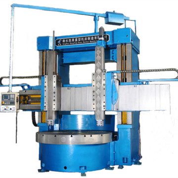 Double column Vertical lathe design and description