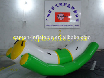 Commercial Durable Inflatable Water games Seesaw teeterboard For Sale