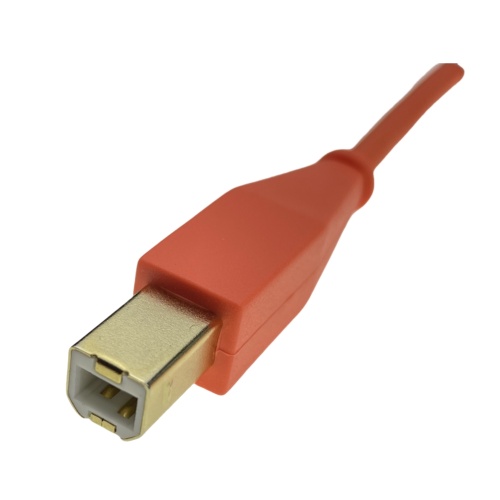 USB B男性からタイプCケーブルアセンブリ