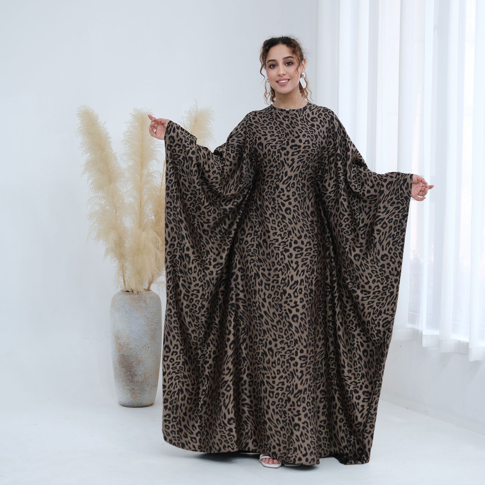 Leopard Print Kaftan (5)